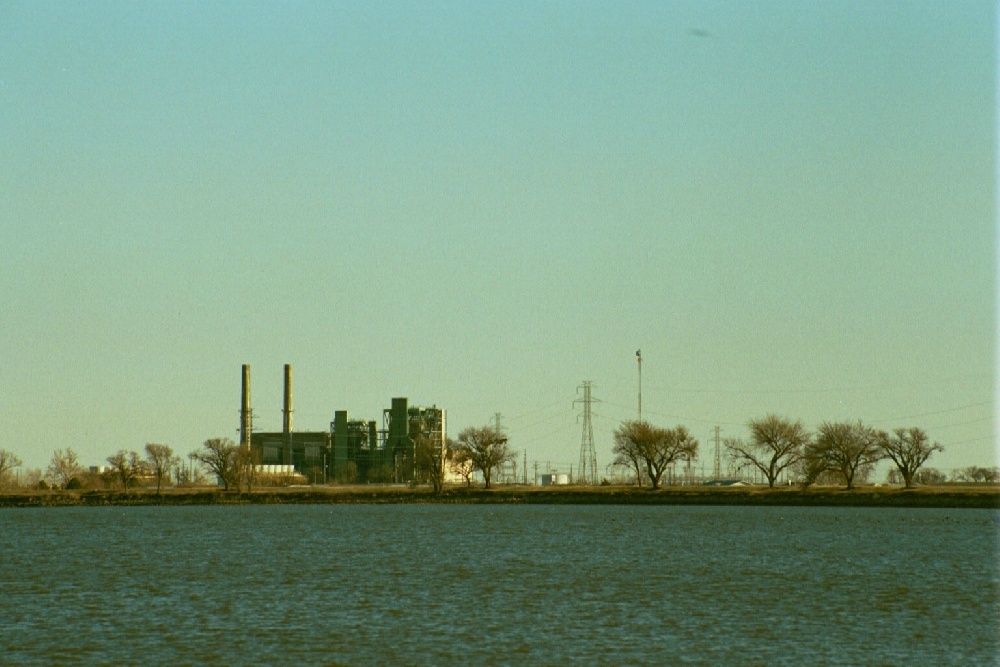 Power Plant near Overholser