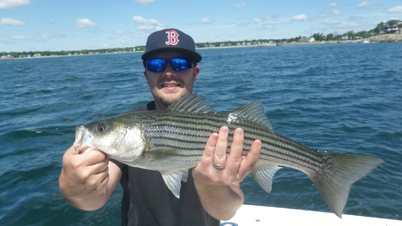 Striper fishing the North Shore